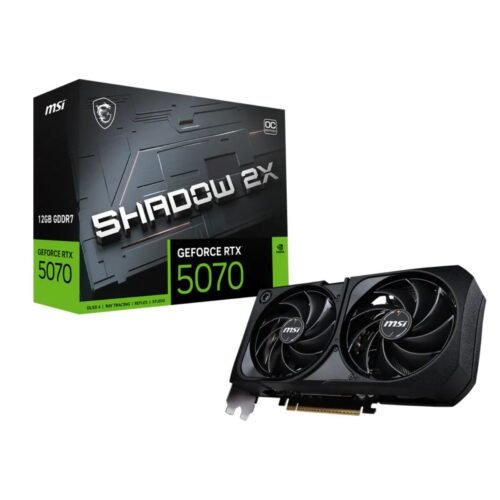 Placa de Video MSI RTX 5070 12Gb Shadow 2X Oc