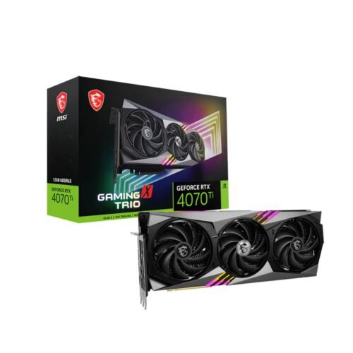 Placa de Video MSI RTX 4070Ti 12Gb Gaming X Trio