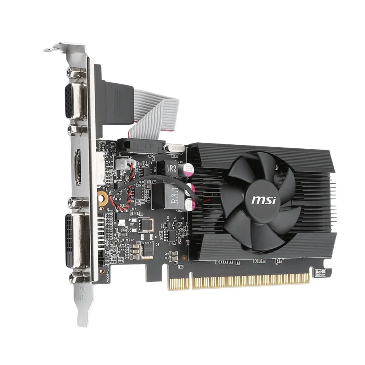 Placa de Video MSI GT 710 2Gb DDR3 - Imagen 2