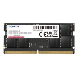 Memoria DDR5 Sodimm 32Gb 4800Mhz (1X32Gb) Adata