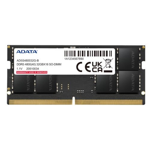Memoria DDR5 Sodimm 32Gb 4800Mhz (1X32Gb) Adata