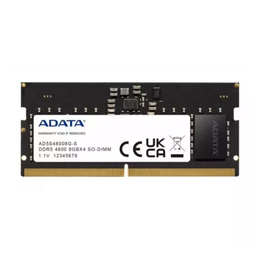 Memoria DDR5 Sodimm 8Gb 4800Mhz (1X8Gb) Adata