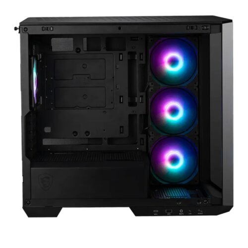 Alternative view of Gabinete MSI MAG Pano M100R Pz Black 4 ARGB VGA 39Cm