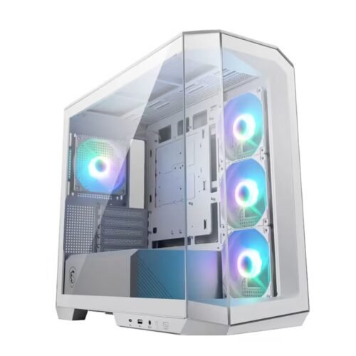 Gabinete MSI MAG Pano M100R Pz White 4 ARGB VGA 39Cm