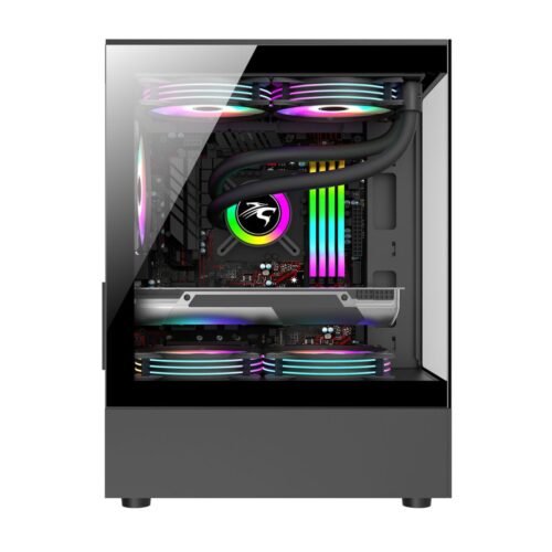 Alternative view of Gabinete Sentey H10 Black (6100-Sf) VGA 30Cm