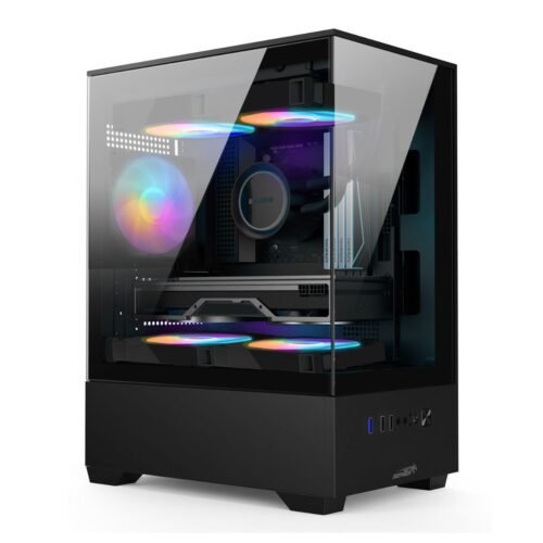 Gabinete Sentey H11 Black 5 ARGB Auto TG VGA 28Cm