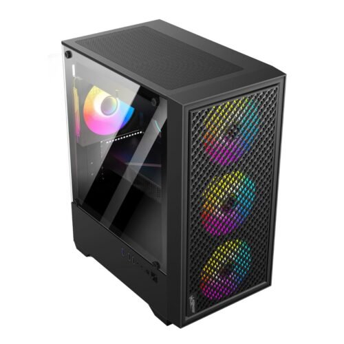 Gabinete Sentey H12 Black 4 ARGB Auto TG VGA 28Cm