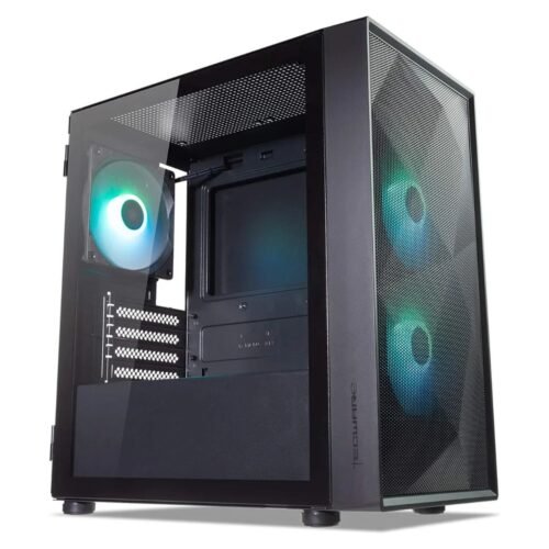 Gabinete Tecware Forge M2 3 Coolers ARGB Black VGA 30Cm