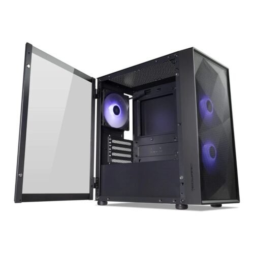 Alternative view of Gabinete Tecware Forge M2 3 Coolers ARGB Black VGA 30Cm