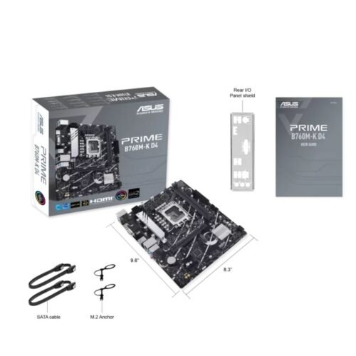 Mother 1700 Asus B760M-K DDR4