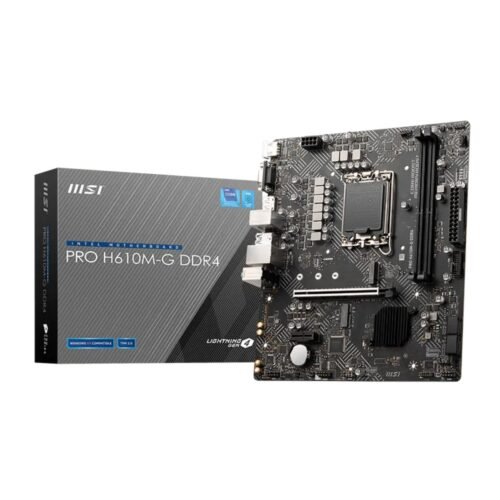 Mother 1700 MSI H610M-G DDR4 VGA y HDMI