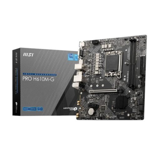 Mother 1700 MSI H610M-G DDR5 VGA y HDMI
