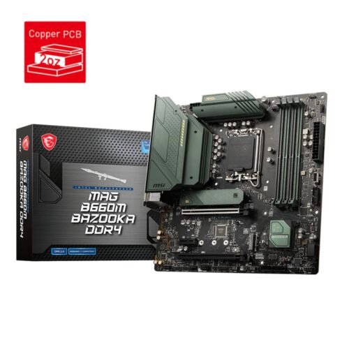 Mother 1700 MSI Mag B660M Bazooka DDR4
