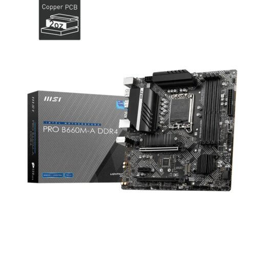 Mother 1700 MSI Pro B660M-A DDR4 4 Slots