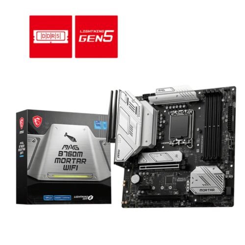 Mother 1700 MSI MAG B760M Mortar WiFi DDR5