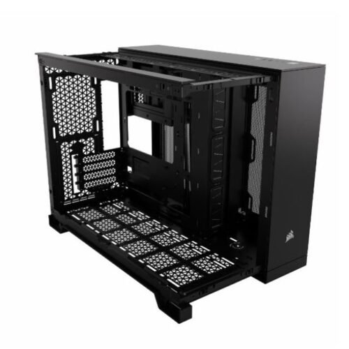 Alternative view of Gabinete Corsair 2500X TG Black Dual Chamber