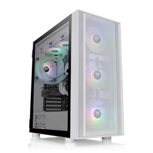 Gabinete Thermaltake H570 Mid-Tower TG Fan X3 ARGB Mesh Front Snow White