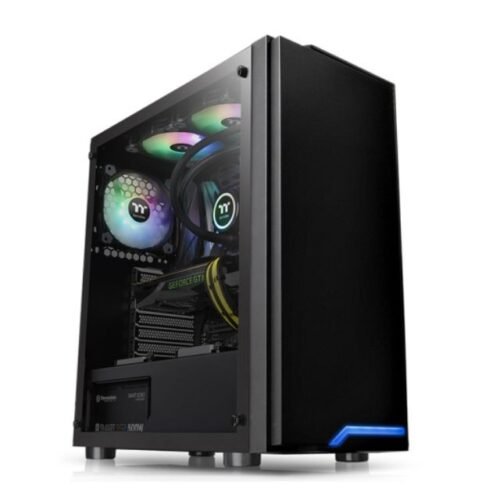 Gabinete Thermaltake H100 TG Black