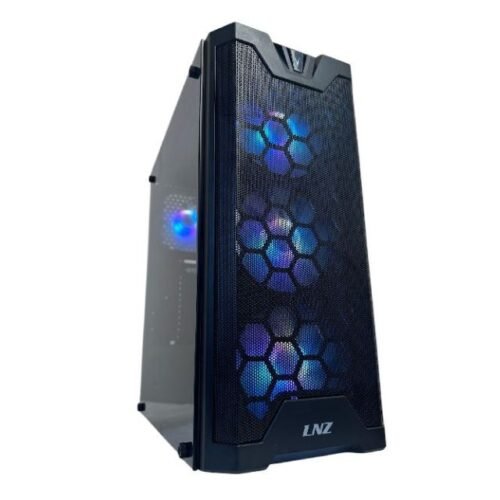 Gabinete LNZ Y11 4 ARGB (Y11-Sf-ARGB) VGA 31Cm