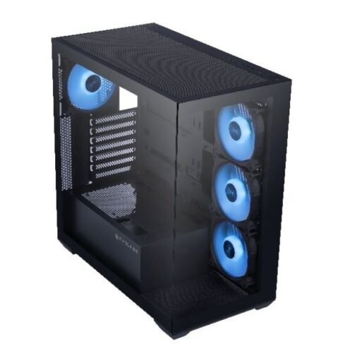 Alternative view of Gabinete Evolabs Progression Black ARGB (VGA 41Cm Wc360)