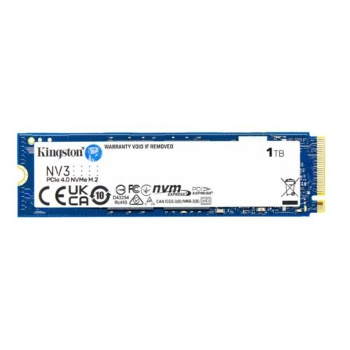 SSD M.2 1Tb Kingston Snv3S Nvme Pcie Gen4 6000Mb/S - 4000Mb/S