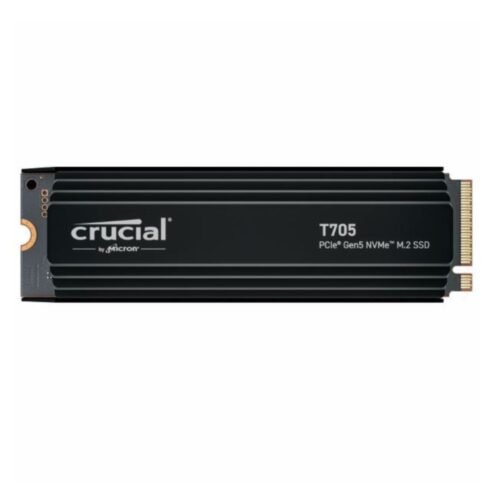 SSD M.2 1Tb Nvme SSD Crucial T705 M.2 Pcie 5.0 13600Mb/S