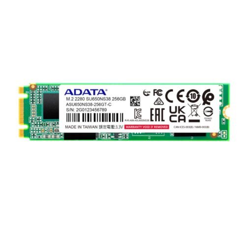 SSD M.2 256Gb Adata Su650 Nvme M.2 2280