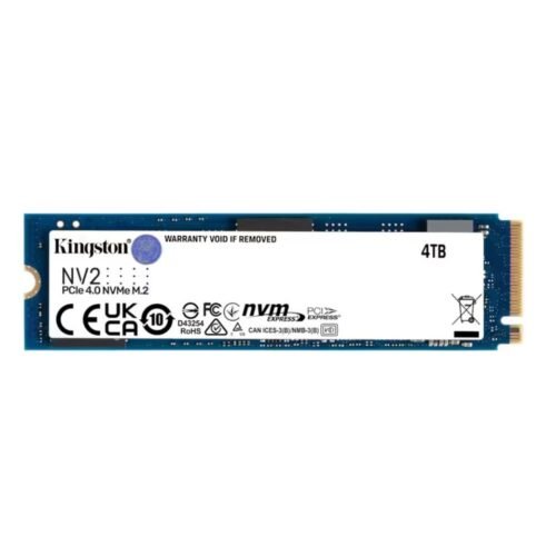 SSD M.2 4Tb Kingston Snv2S Nvme Pcie Gen4