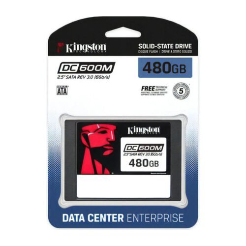 SSD 480 Gb Kingston 2.5" Sata 3 Nand 3D Tlc Data Center
