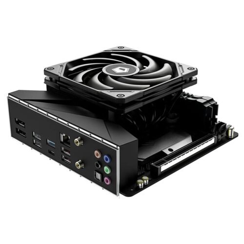 Alternative view of Cooler ID Cooling IS-55 BLACK Perfil bajo