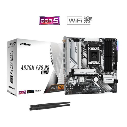 Mother AM5 ASRock A620M Pro RS WiFi