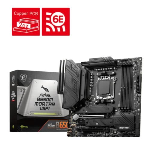 Mother AM5 MSI MAG B650 Mortar WiFi DDR5
