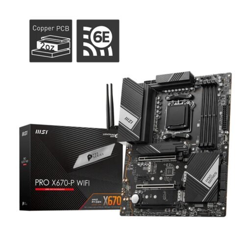 Mother AM5 MSI Pro X670-P WiFi DDR5
