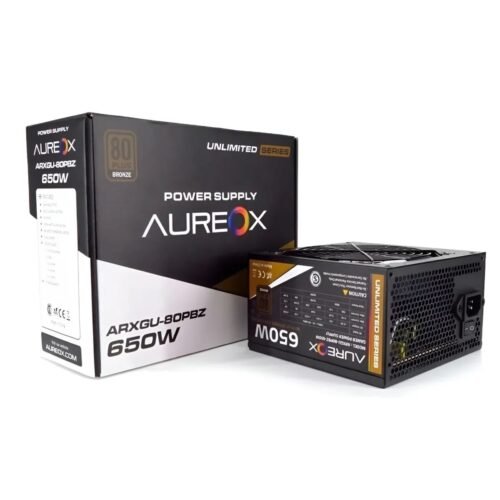 Fuente Aureox 650W ARXGU-650W 80 Plus Bronze