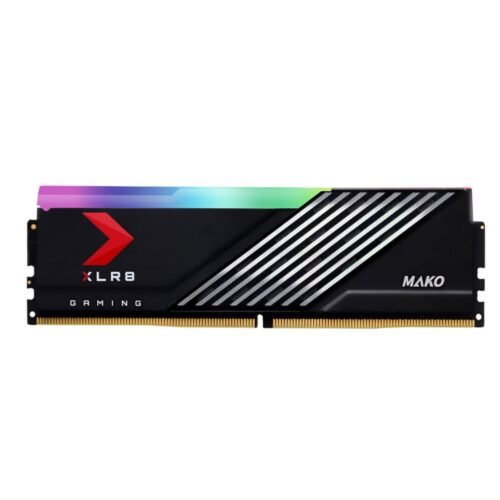 Memoria DDR5 16Gb 6000Mhz (1X16Gb) RGB PNY XLR8 Mako Black Epic-X