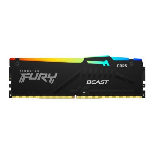 Memoria DDR5 32Gb 5600Mhz (1X32Gb) RGB Kingston Fury Beast