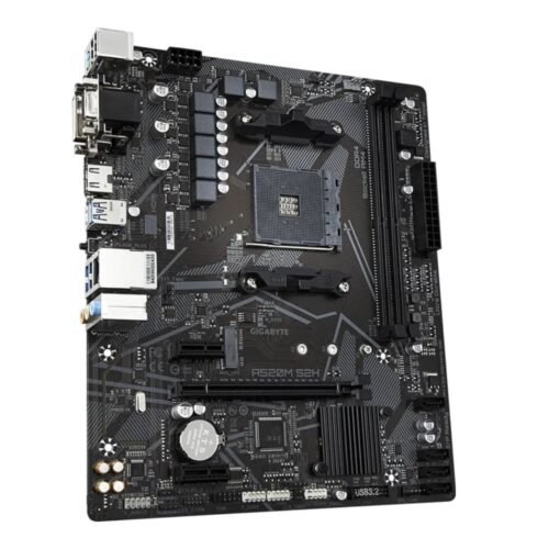 Mother AM4 Gigabyte A520M-S2H M.2 2 Slots RGB Fusion