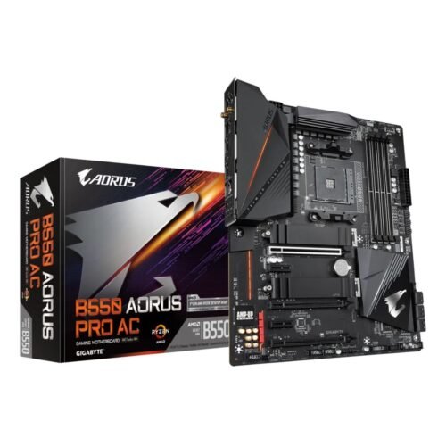 Mother AM4 Gigabyte B550 Aorus Pro AC
