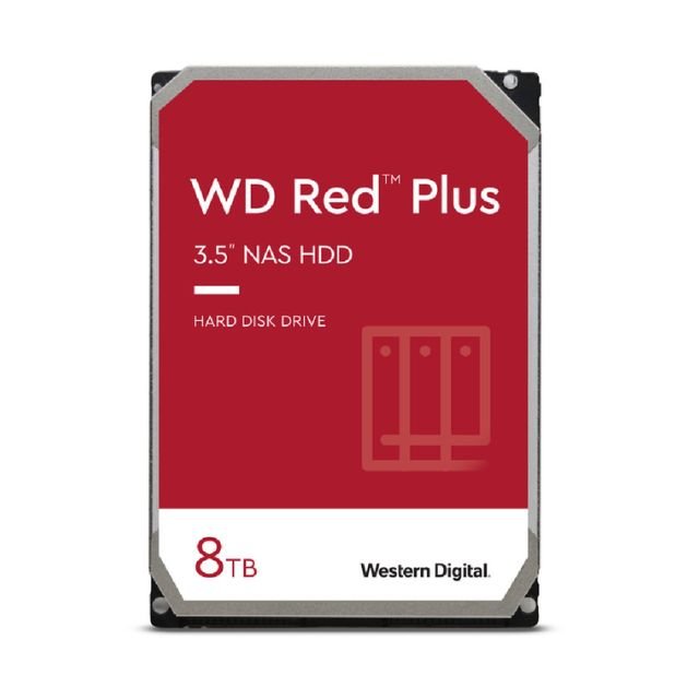 Disco Rigido 3.5" 8Tb Western Digital Red Plus