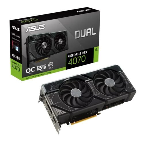 Placa de Video Asus RTX 4070 12Gb Dual Oc Edition