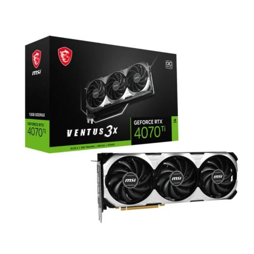 Placa de Video MSI RTX 4070Ti 12Gb Ventus 3X Oc