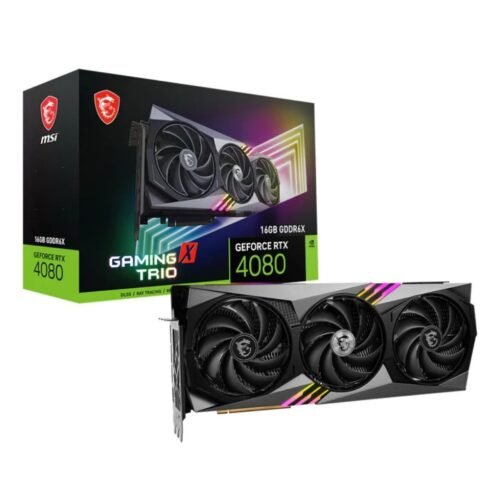 Placa de Video MSI RTX 4080 16Gb Gaming X Trio