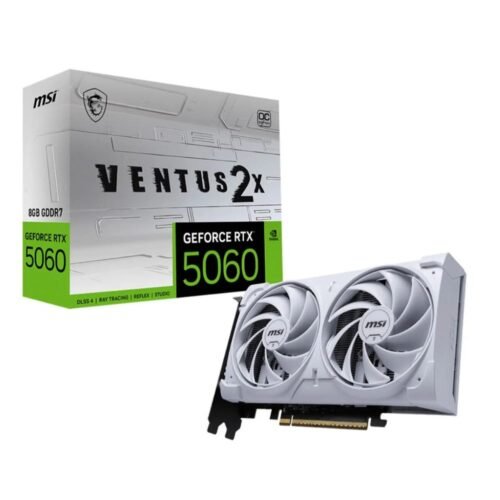 Placa de Video MSI RTX 5060 8Gb Ventus 2X OC White