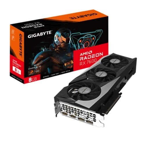 Placa de Video Gigabyte RX 7600 Gaming OC 8Gb