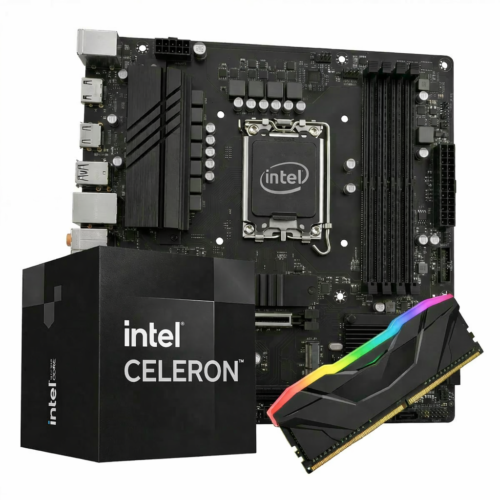 Combo Intel Celeron G6900 + H610M + 8GB DDR5