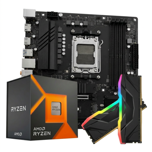 Combo AMD Ryzen 7 7700 + X670 + 64GB DDR5