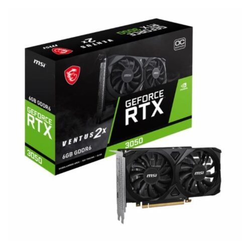 Placa de Video MSI RTX 3050 6Gb Ventus 2X OC