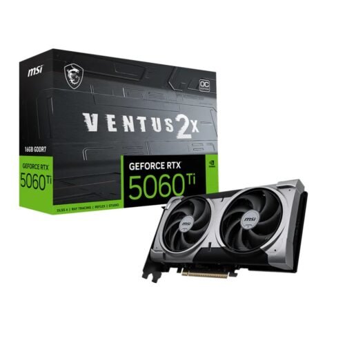 Placa de Video MSI RTX 5060Ti 16Gb Ventus 2X OC Plus