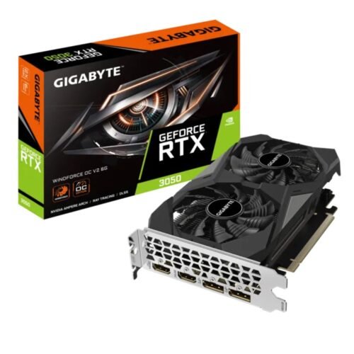 Placa de Video Gigabyte RTX 3050 6Gb Windforce OC V2