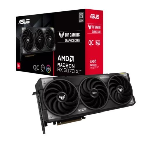 Placa de Video Asus TUF RX 9070 XT 16Gb Gaming OC